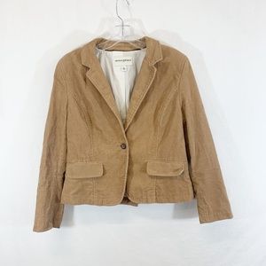 Banana Republic Light Brown Corduroy Blazer